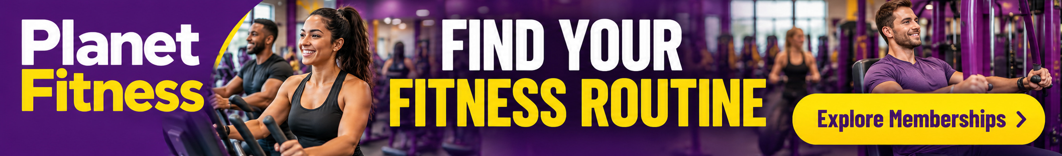 Planet Fitness - Find Your Fitness Routine - Explore Memberships