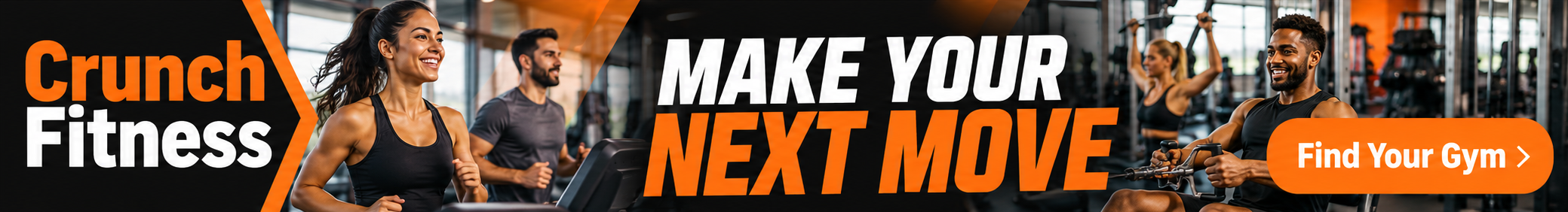 Crunch Fitness - Make Your Next Move - Find Your Gym