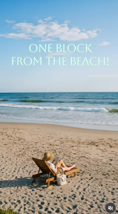 Marketing Reel — One block from the beach coastal lifestyle video