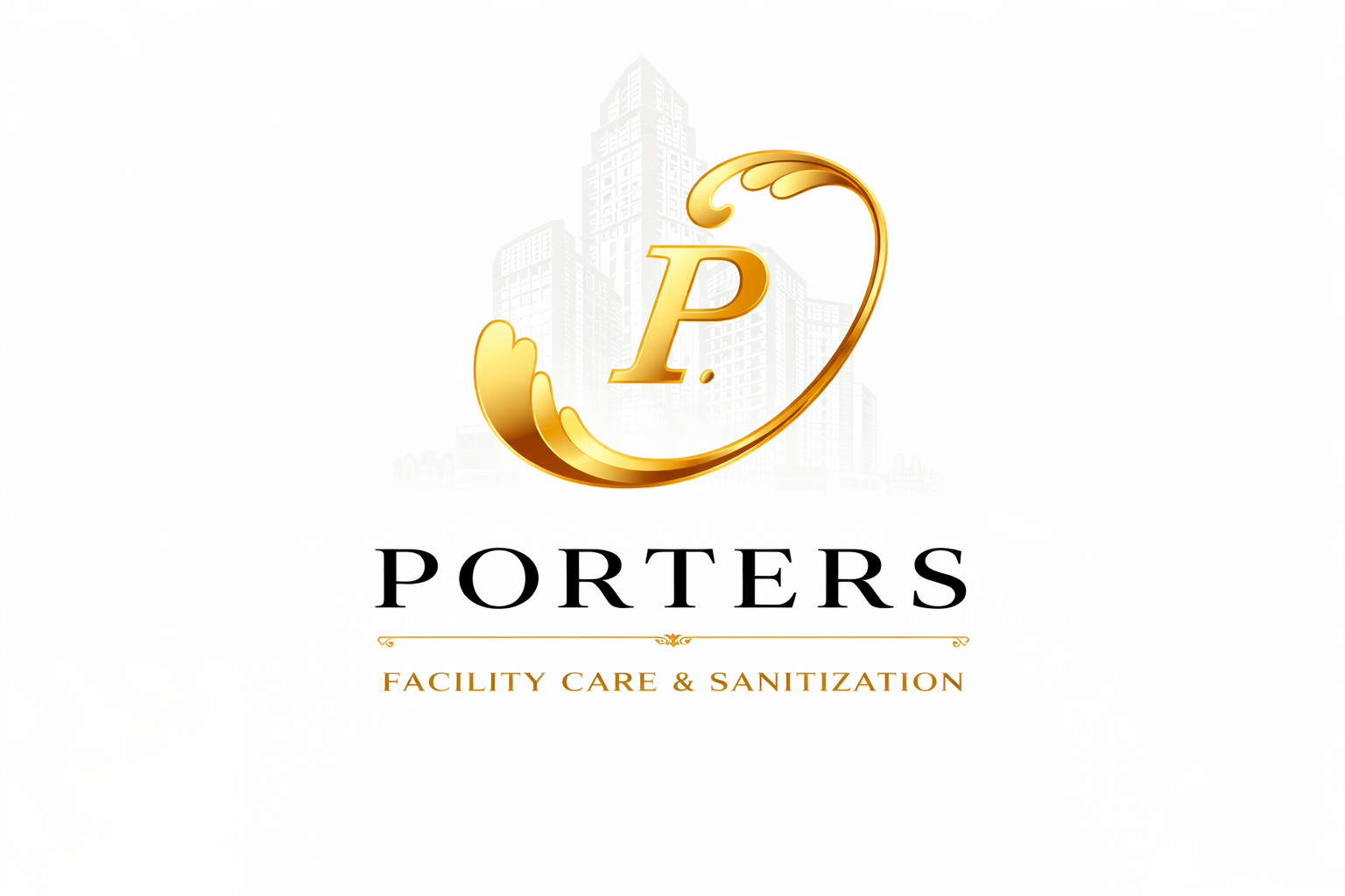 Porters Facility Care & Sanitization Logo