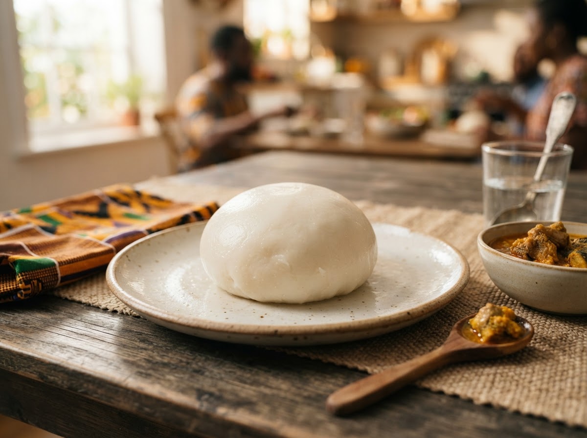 Fufu / Pounded Yam / Garri
