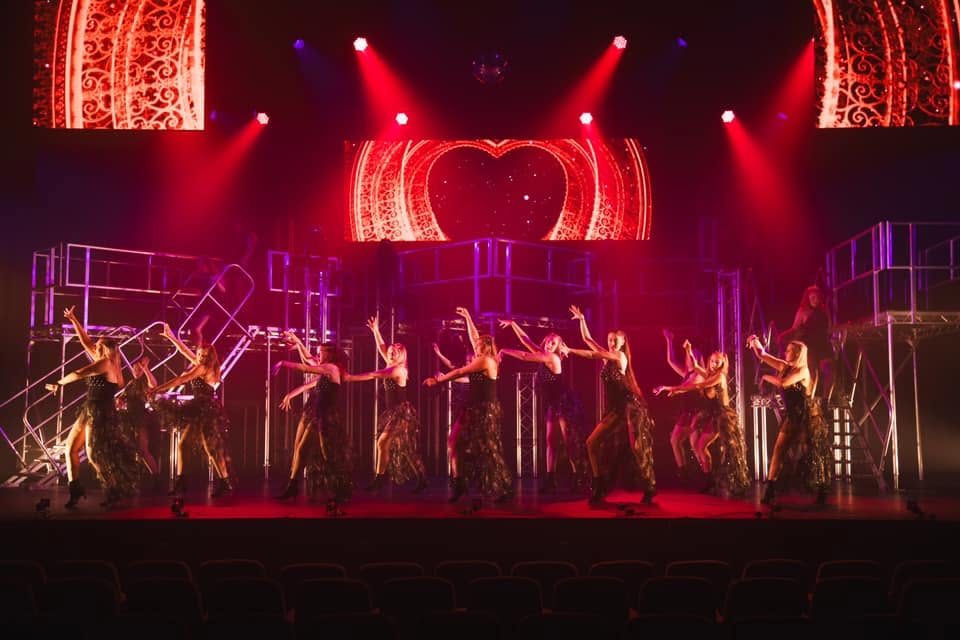 Students performing