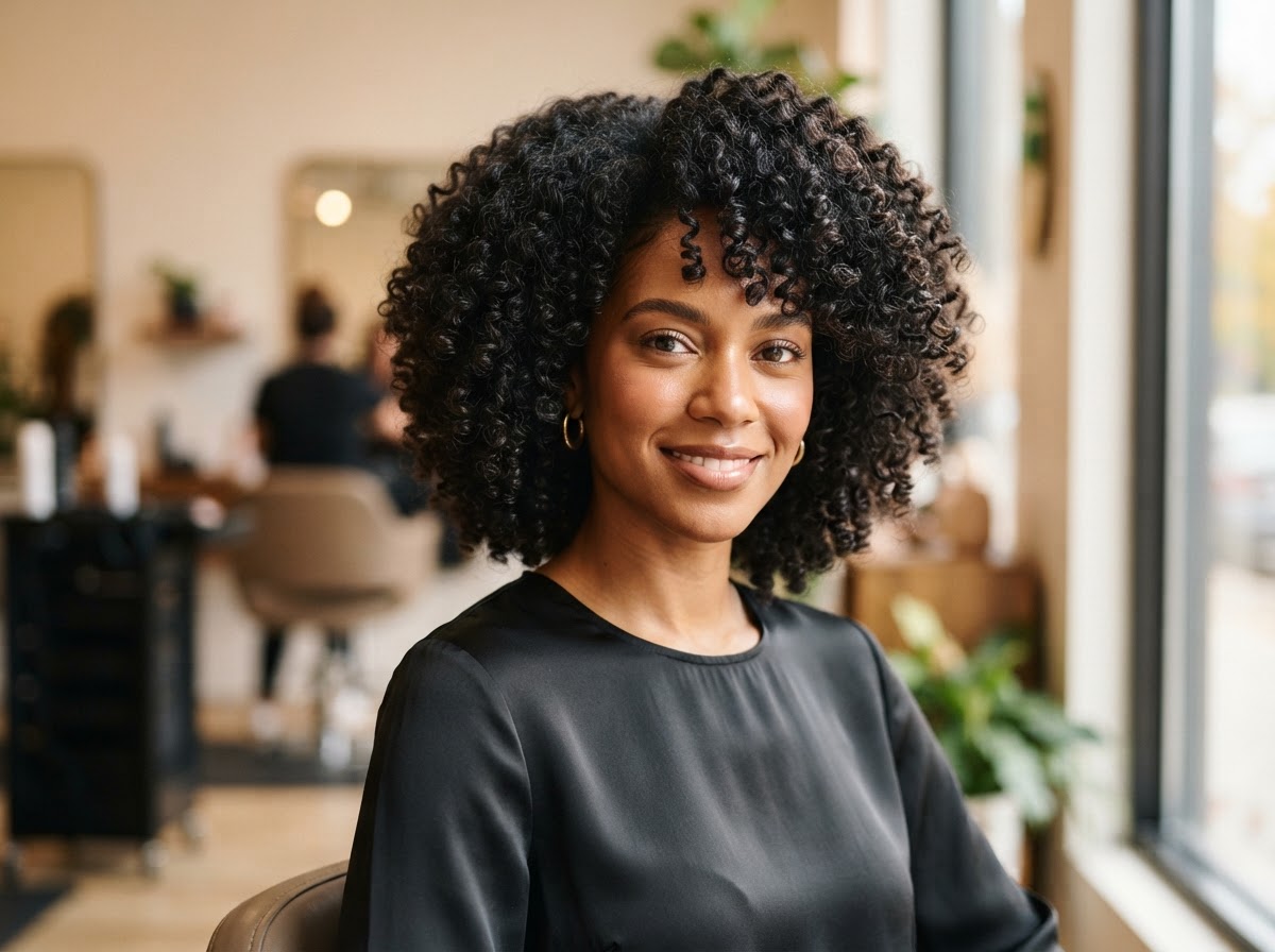 Texture — finished salon work, real hair.