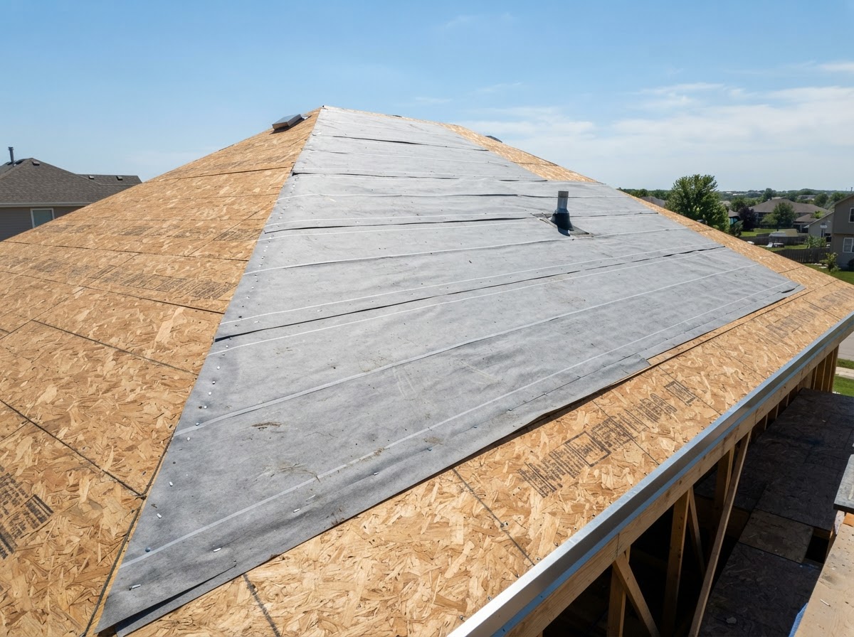 Roofing Installation before — deteriorated condition