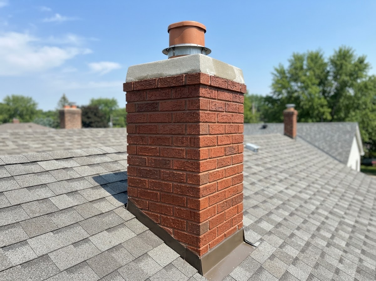 Chimney Waterproofing after — fully restored result