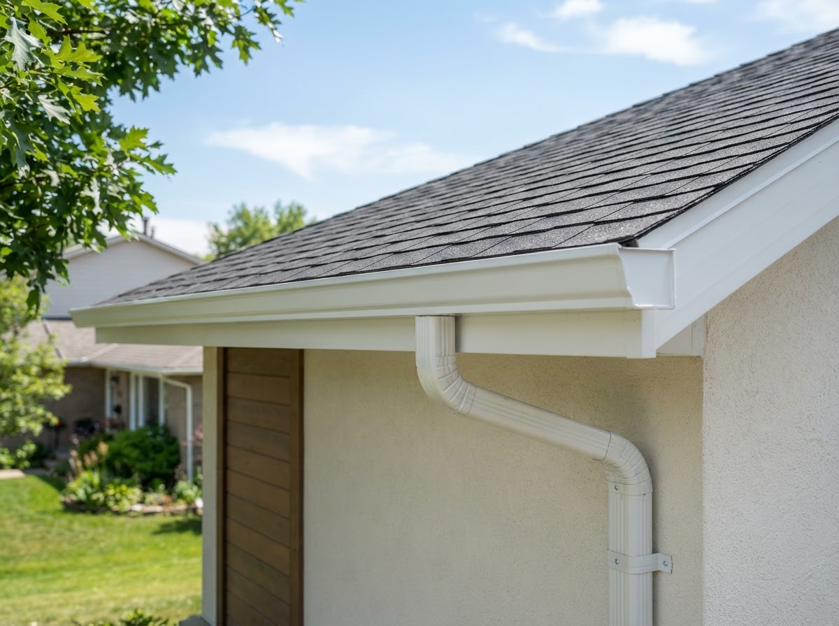 Gutter Installation after — fully restored result