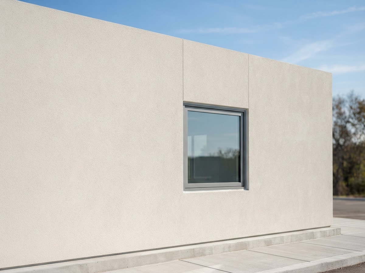 EIFS after — fully restored result
