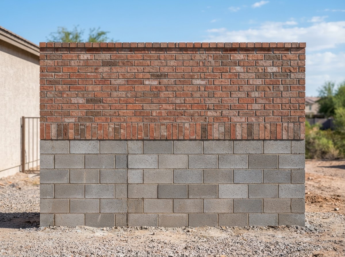 Masonry Work after — fully restored result