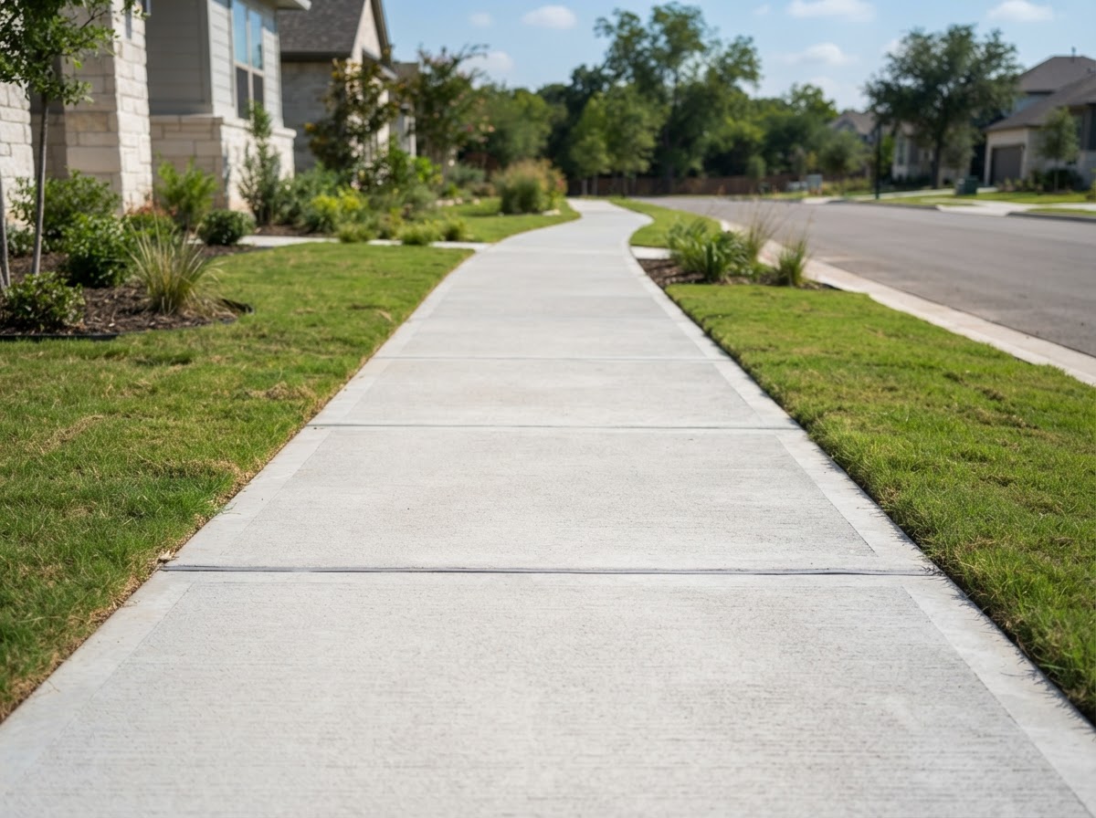 Sidewalk Installation
