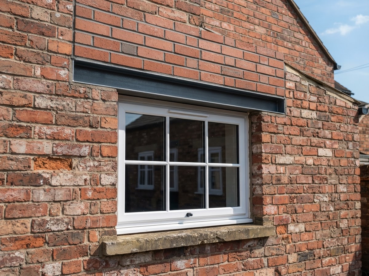 Lintel Replacement after — fully restored result