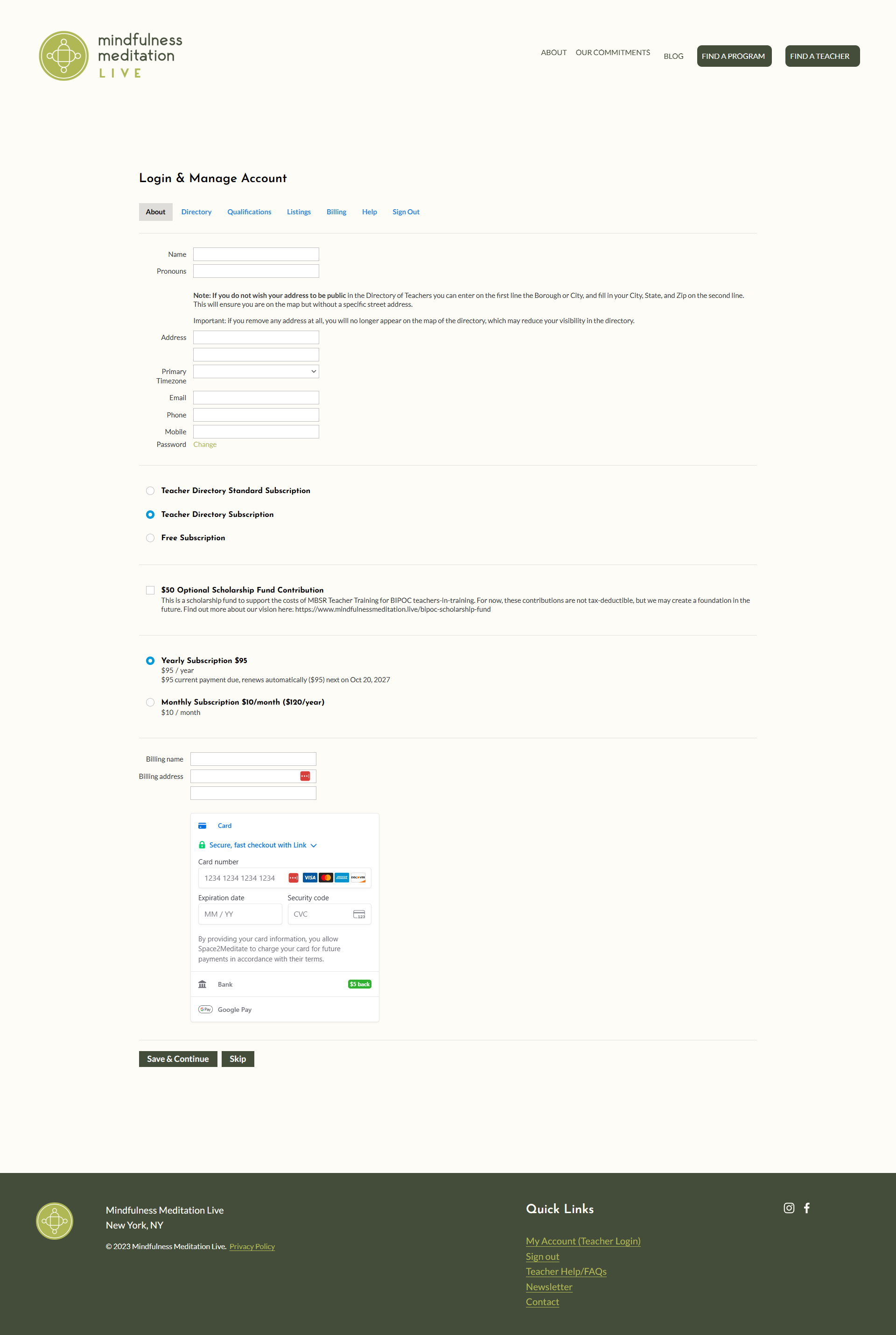 Member Hub