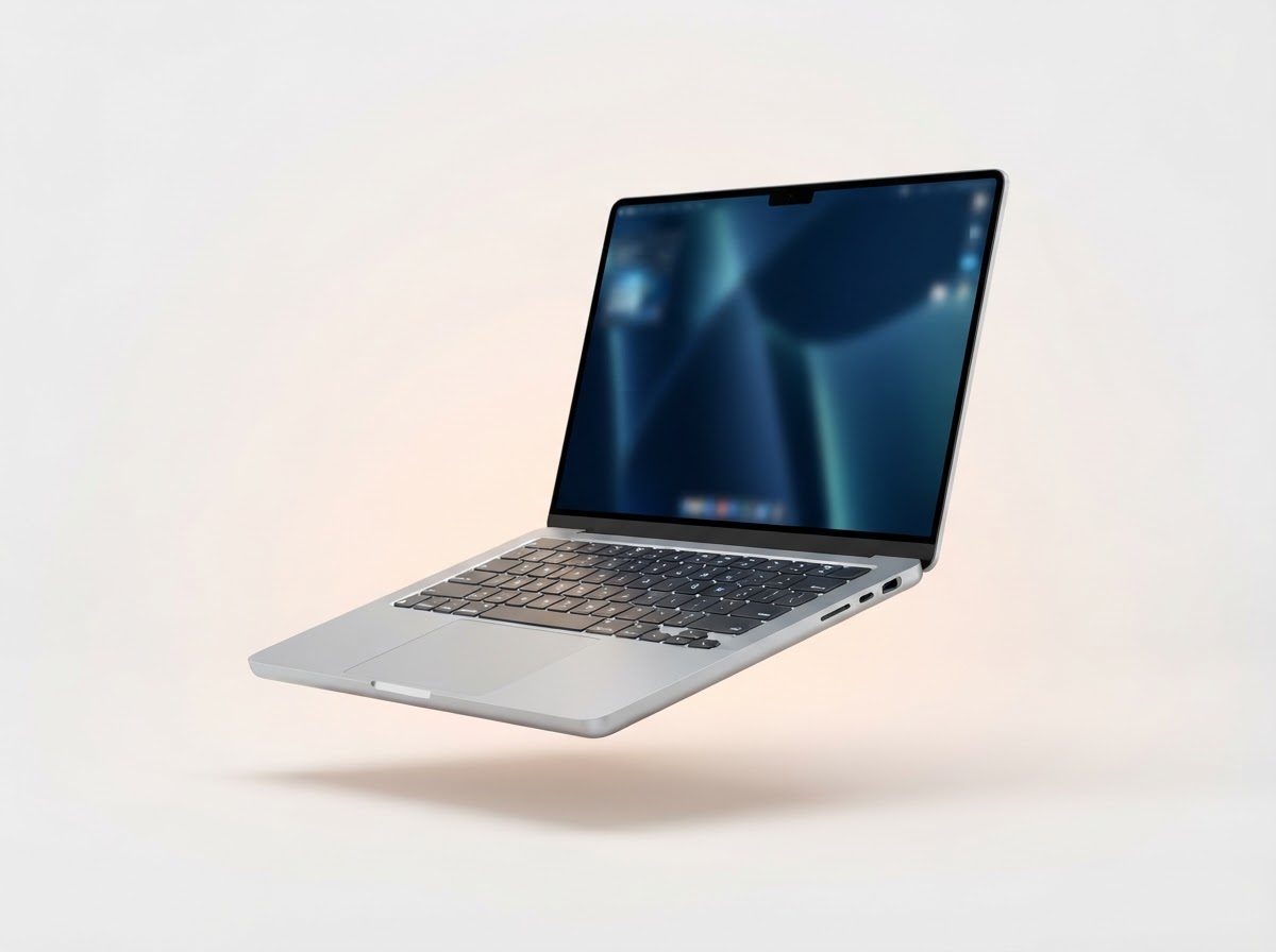 A premium refurbished laptop from Divine Electronics