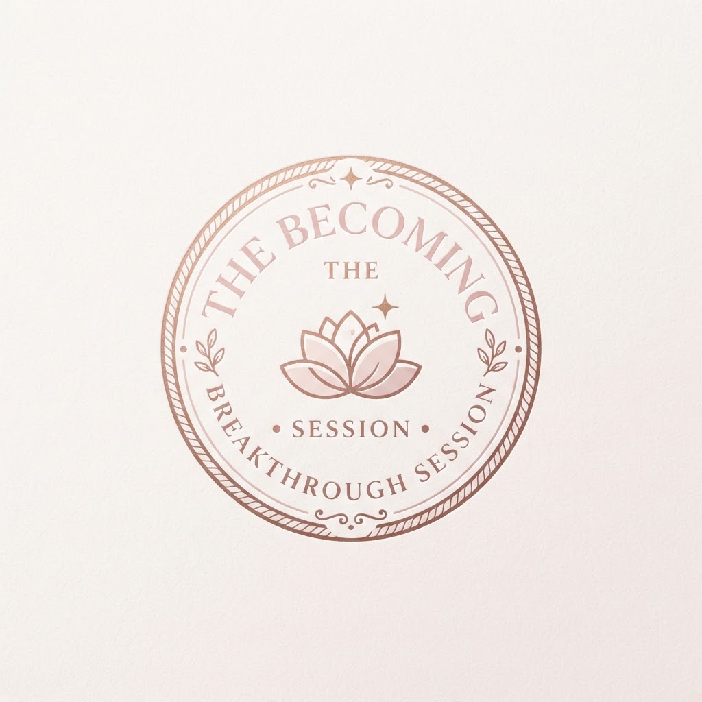 The Becoming Breakthrough Session emblem