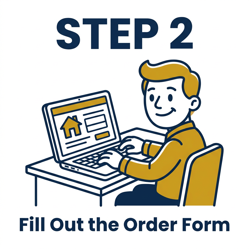Step 2: Fill Out the Order Form