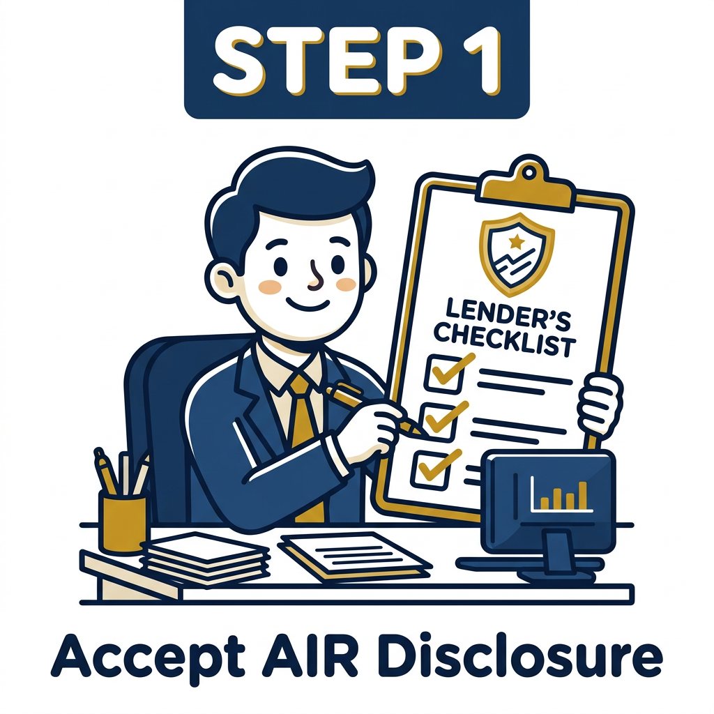 Step 1: Accept AIR Disclosure