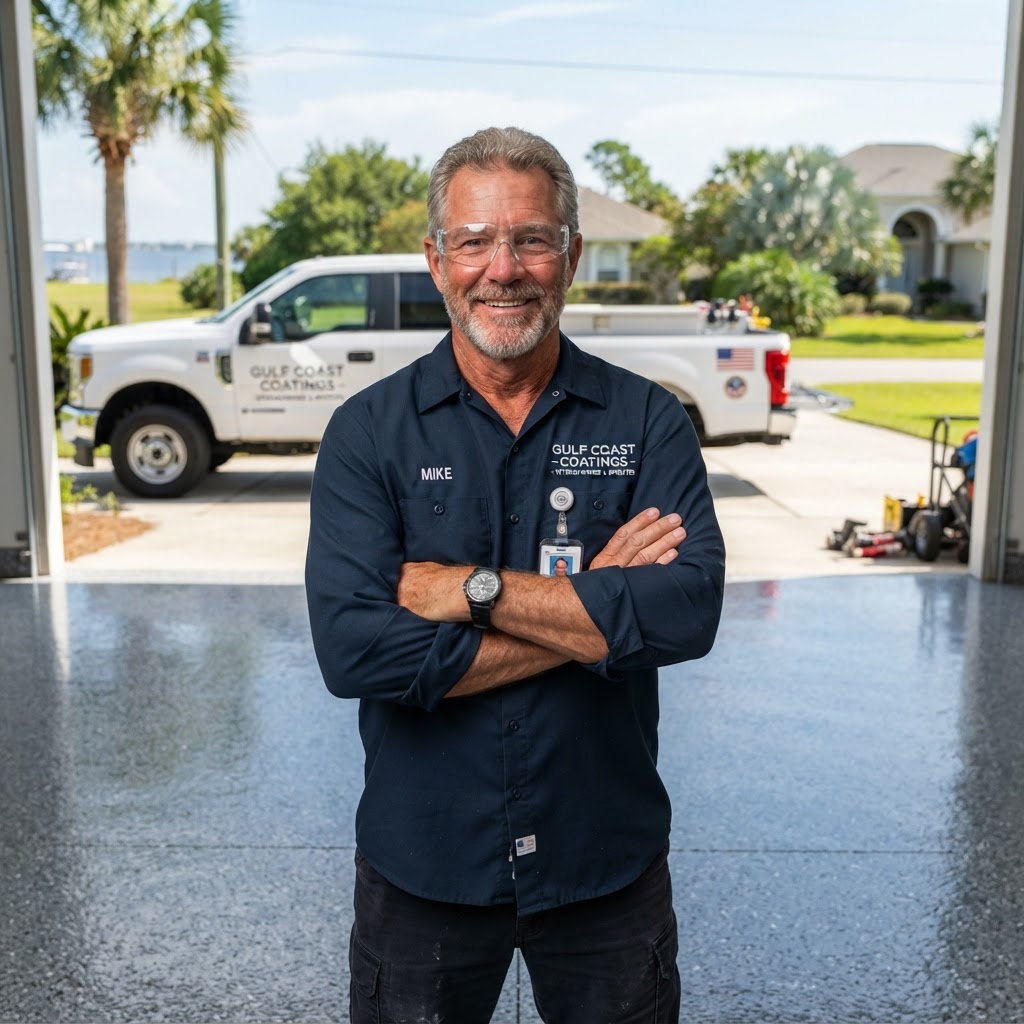 Fresh Face Coatings veteran owner and specialist in Pensacola FL