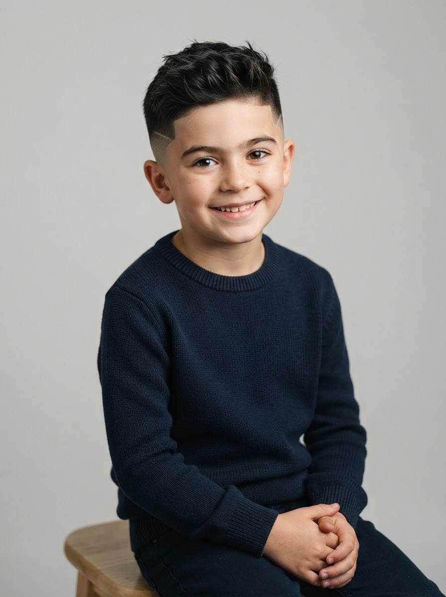 Children's haircut at Tim Hair Design