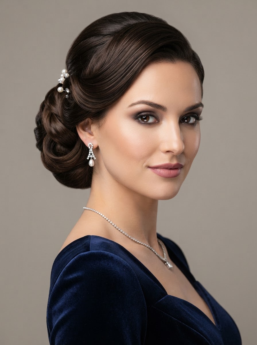 Formal Updo hairstyle at Tim Hair Design