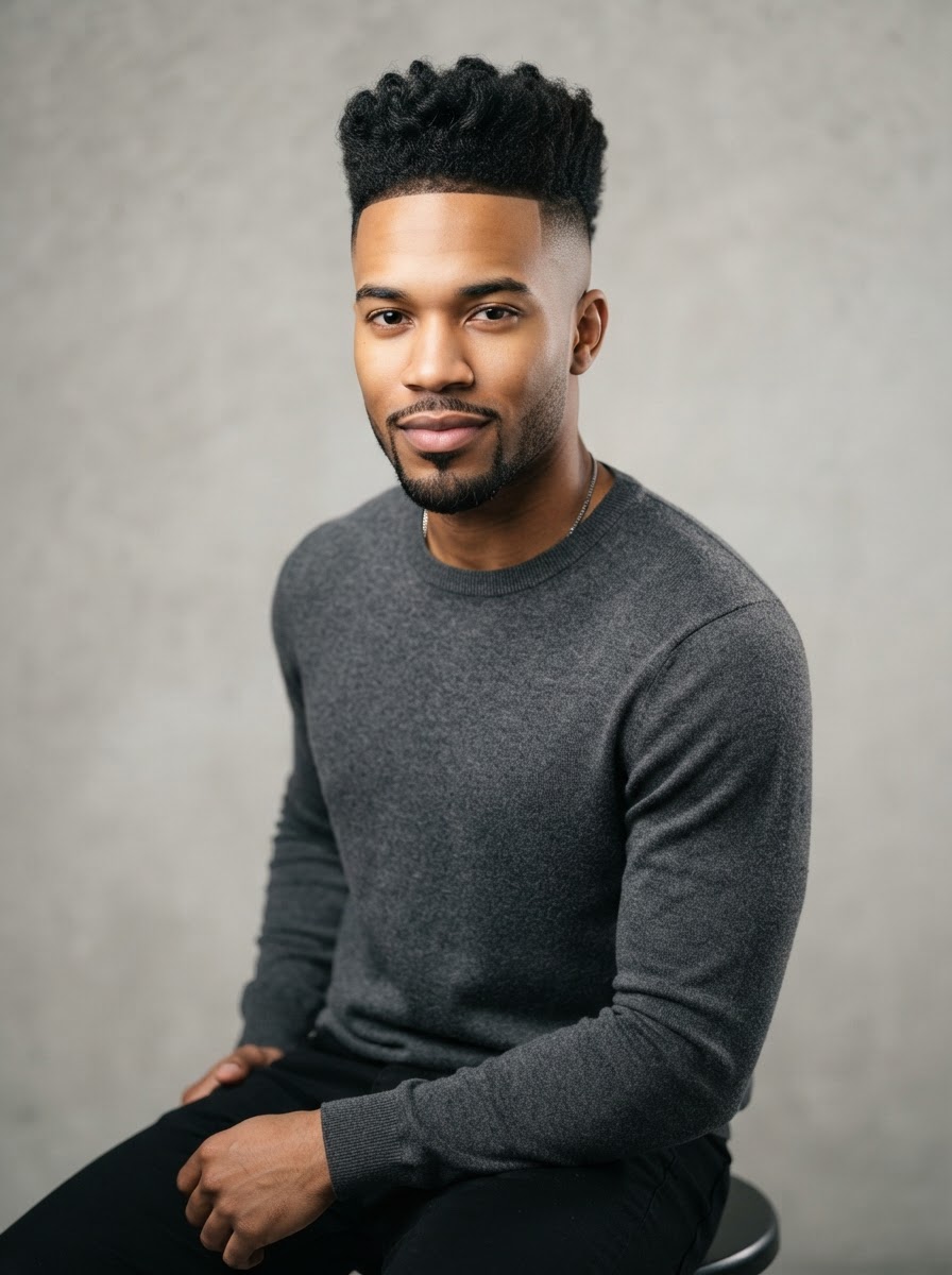 Skin Fade men's haircut at Tim Hair Design