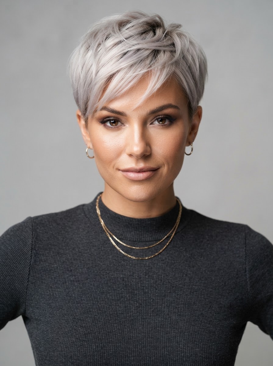 Pixie Cut hairstyle at Tim Hair Design