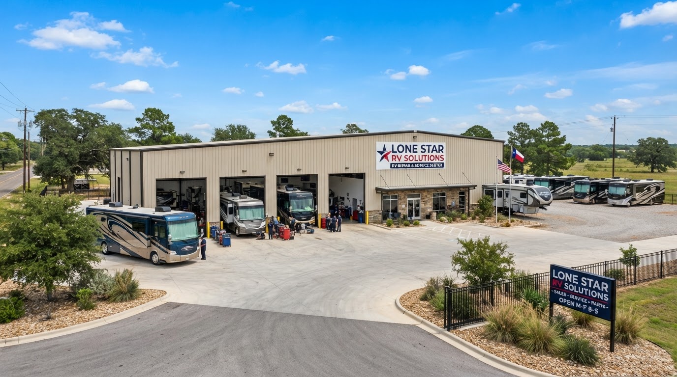 RV roof repair after — East Texas