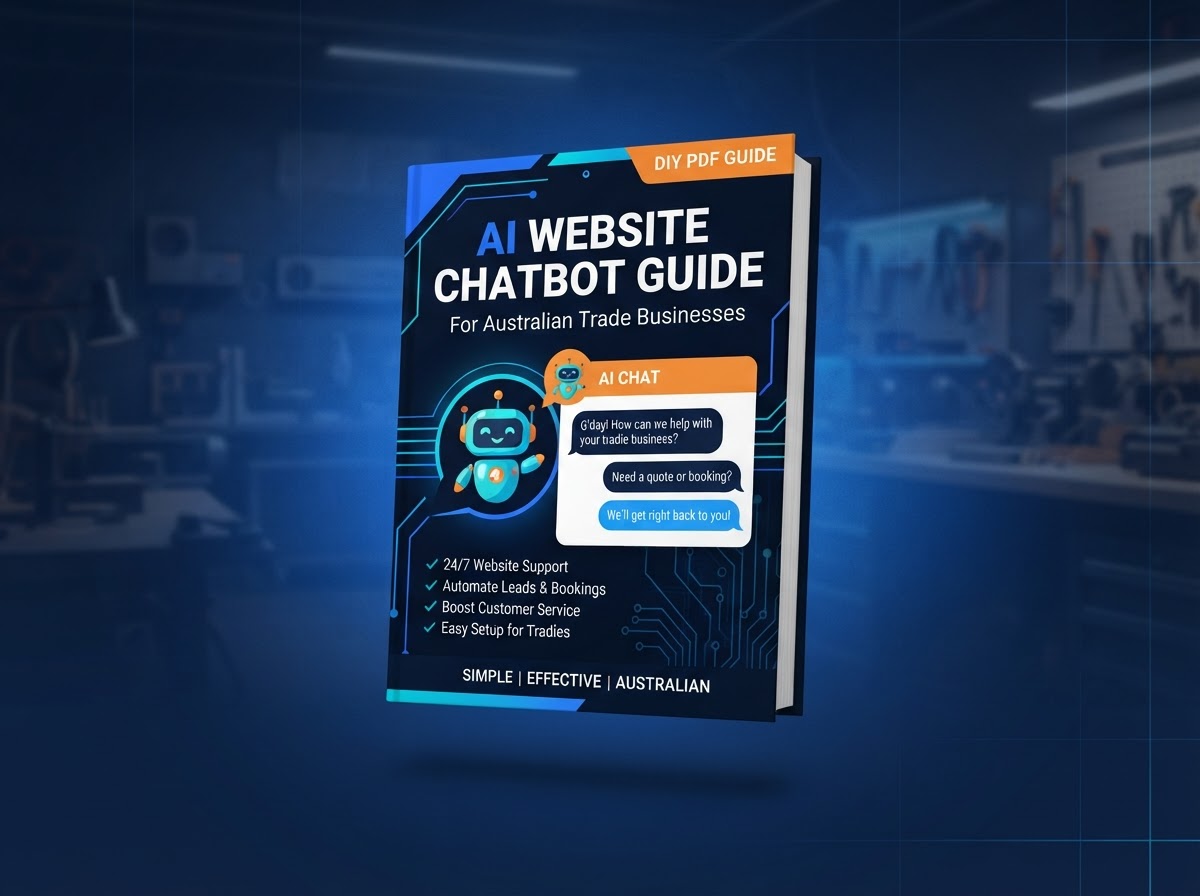 AI Website Chatbot Guide — DIY PDF guide cover