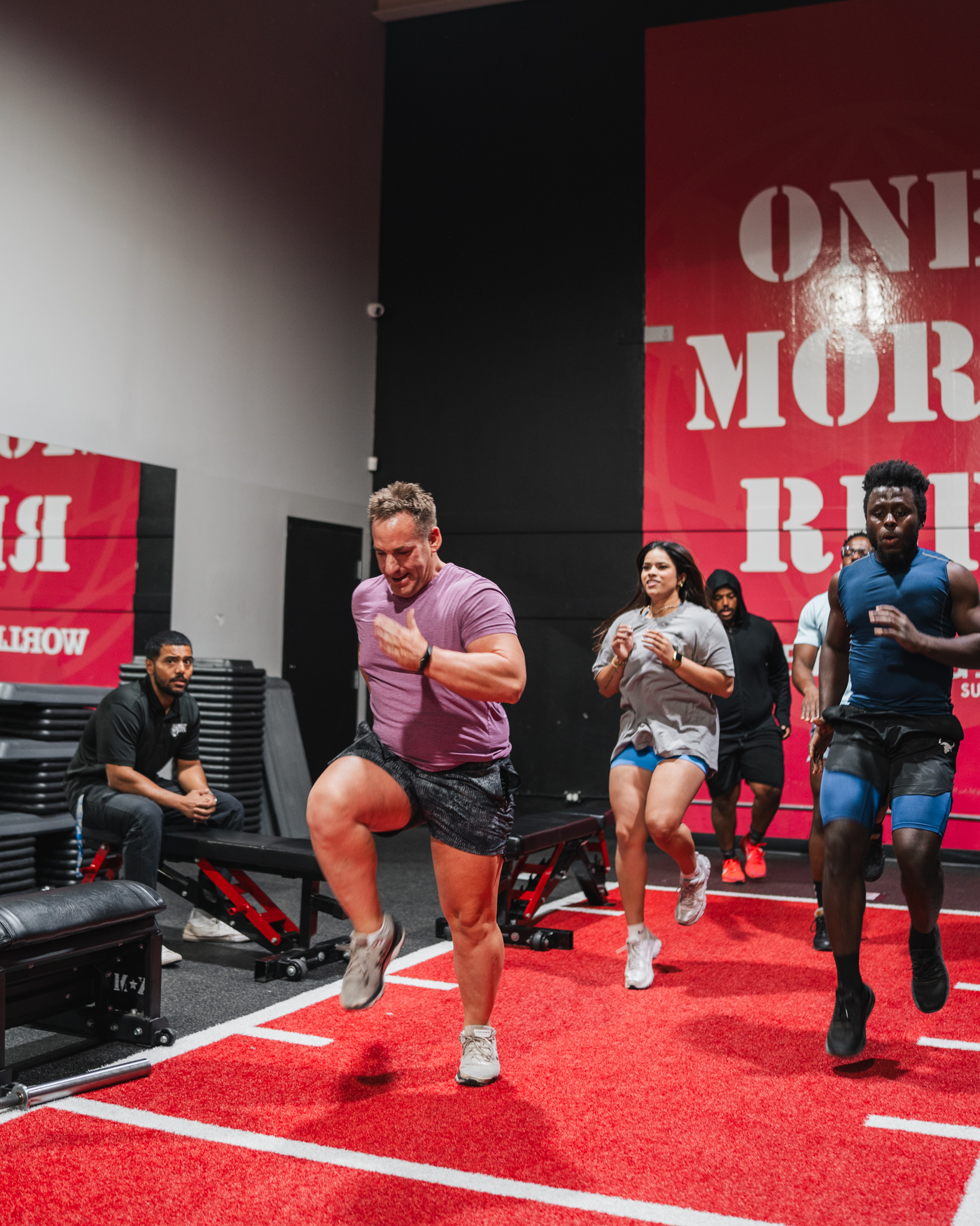 World Gym community training