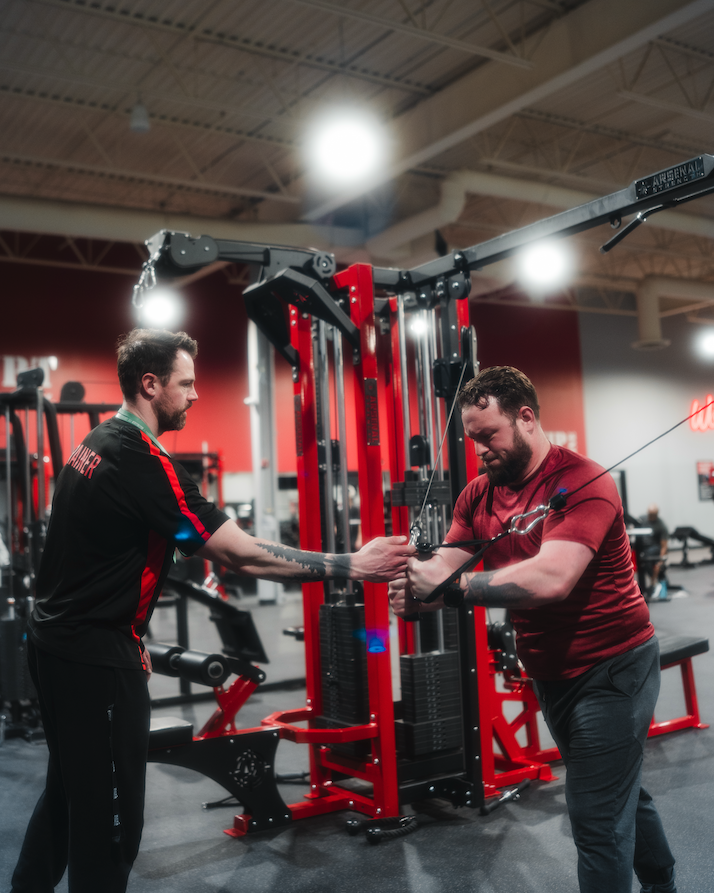Personal training and member coaching at World Gym