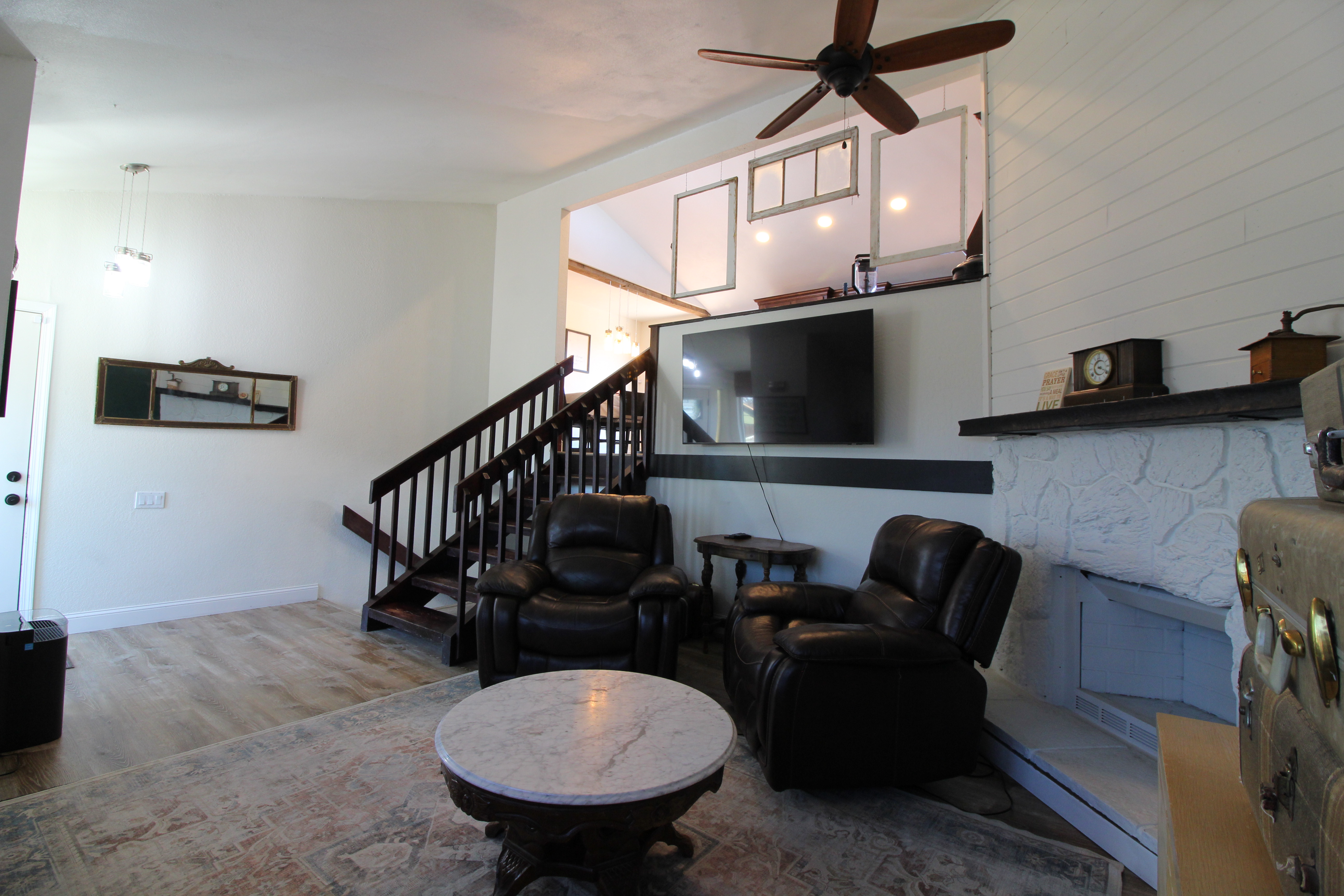 Living Room Hearth & Media Center