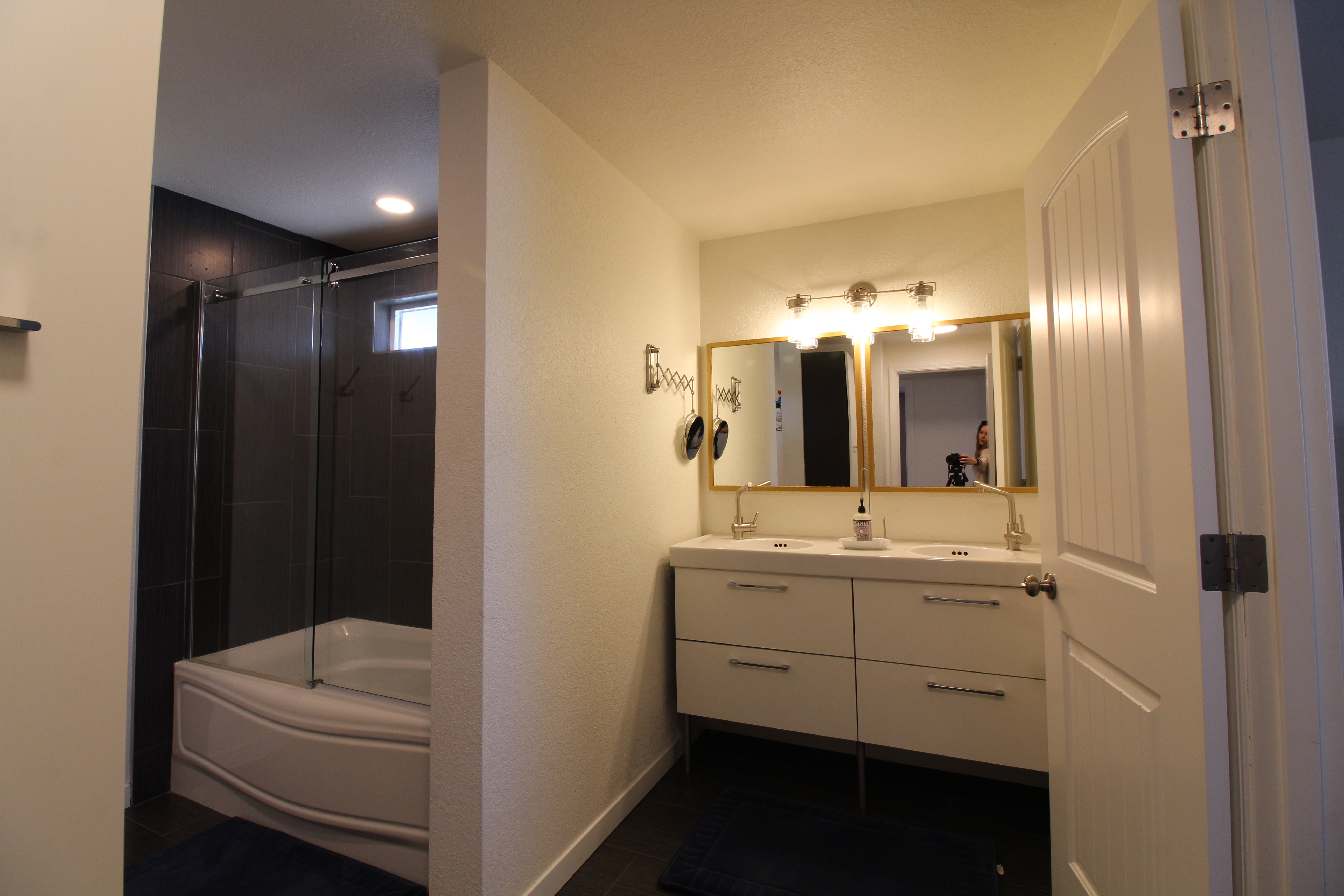 Modern Double-Sink Bathroom