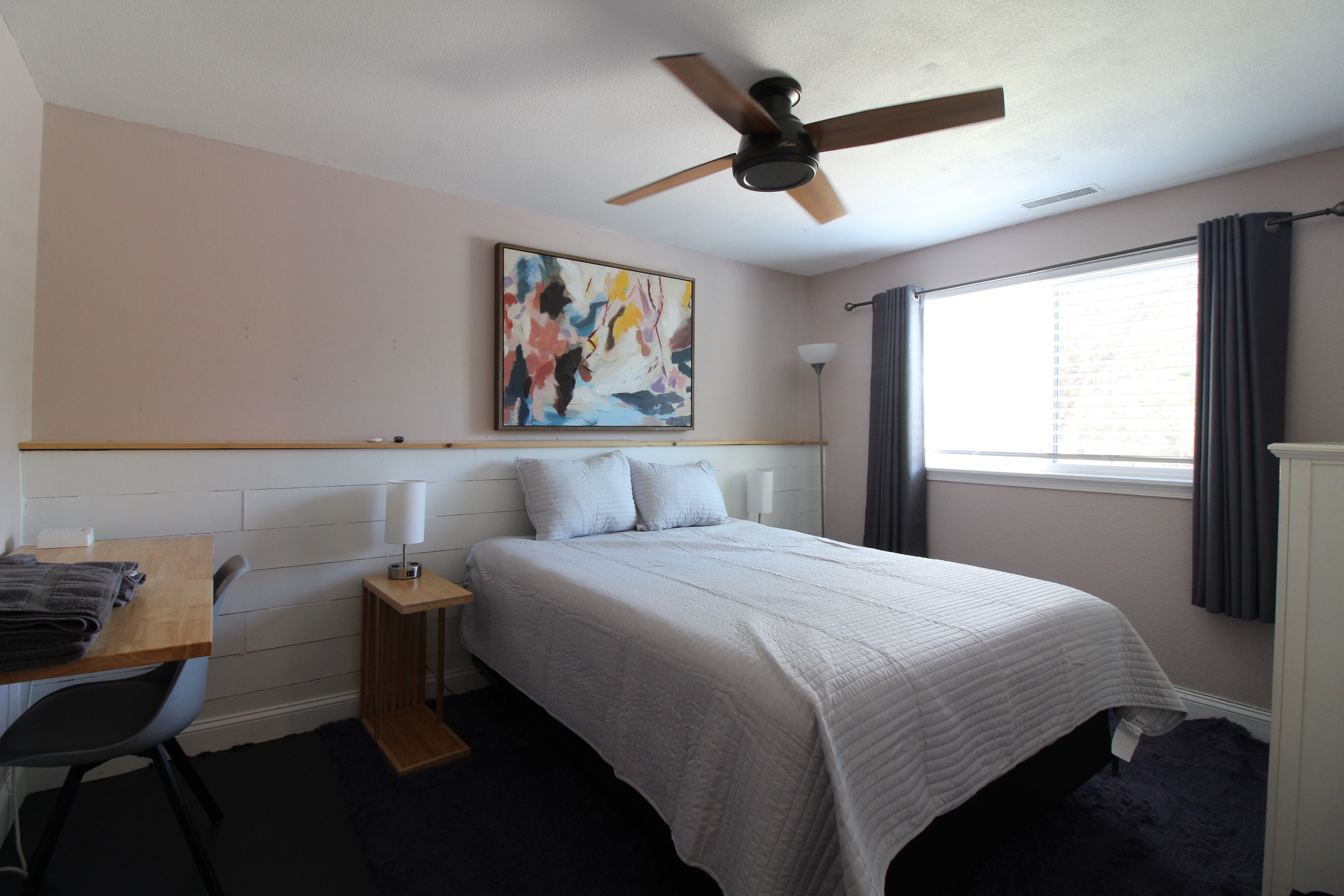 Quiet Bedroom Suite & Ceiling Fan