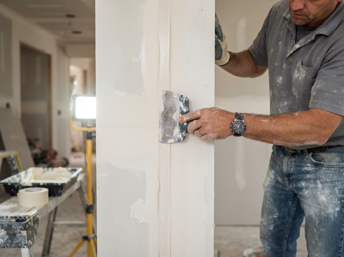 Drywall project detail 2
