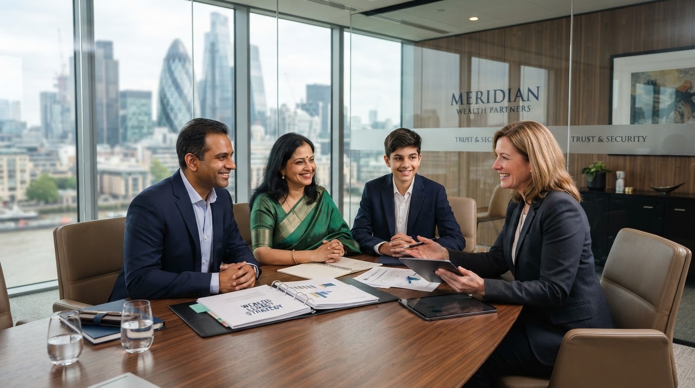 NRI Family Consultation with Private Wealth Advisor