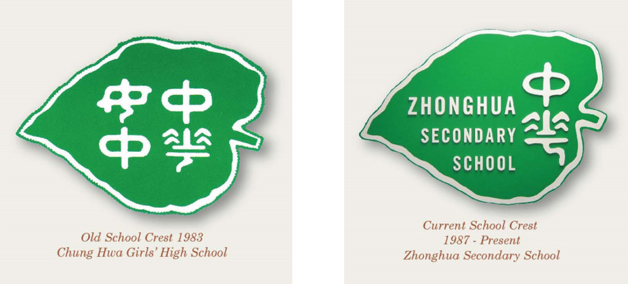 Zhonghua Secondary School crest