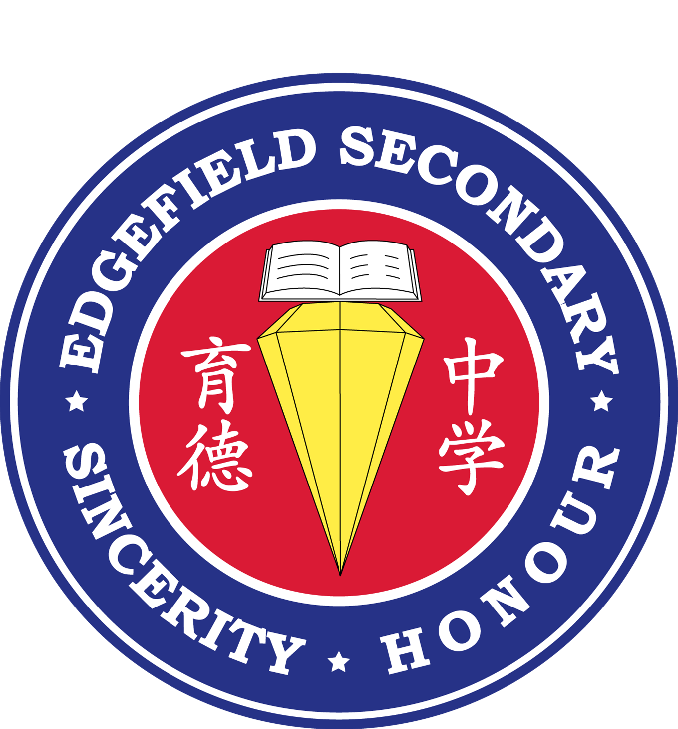 Edgefield Secondary School crest