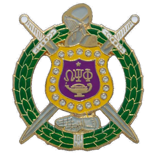 Omega Psi Phi Fraternity, Inc. crest