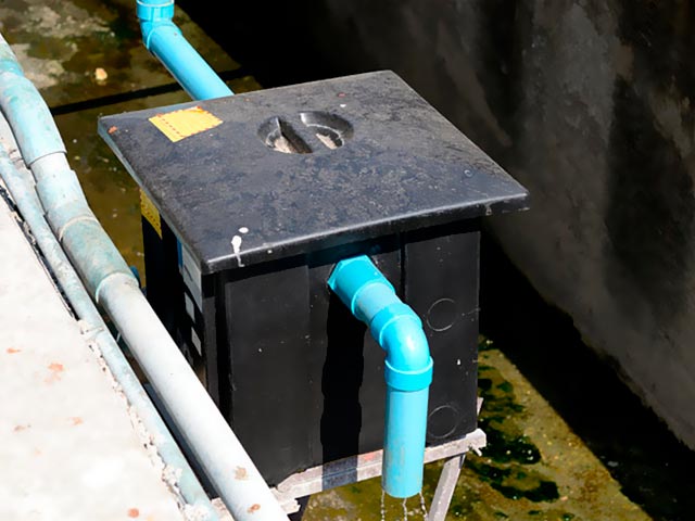 Commercial lift station pump servicing and wet well inspection by All Counties Plumbing