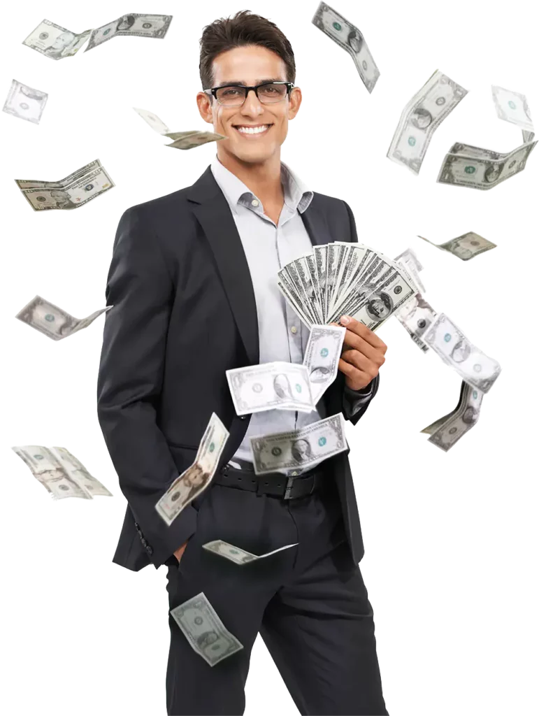 Businessman Recovery Money