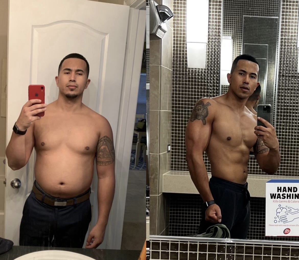 Client transformation before and after - Fast Fuel Fit Method