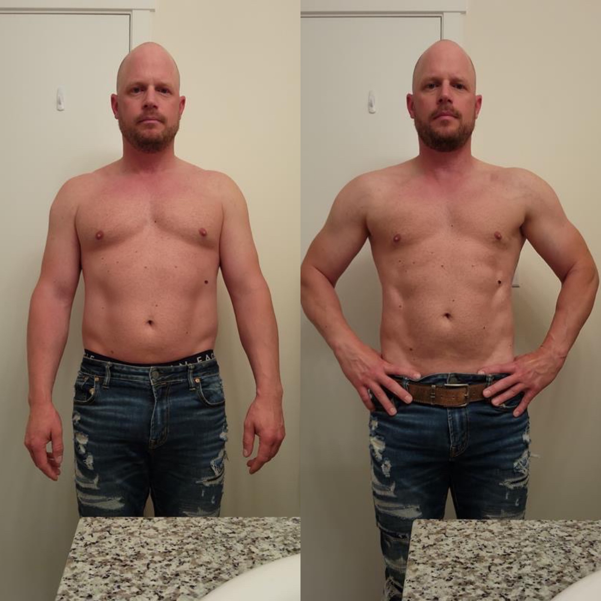 Client transformation before and after - Fast Fuel Fit Method