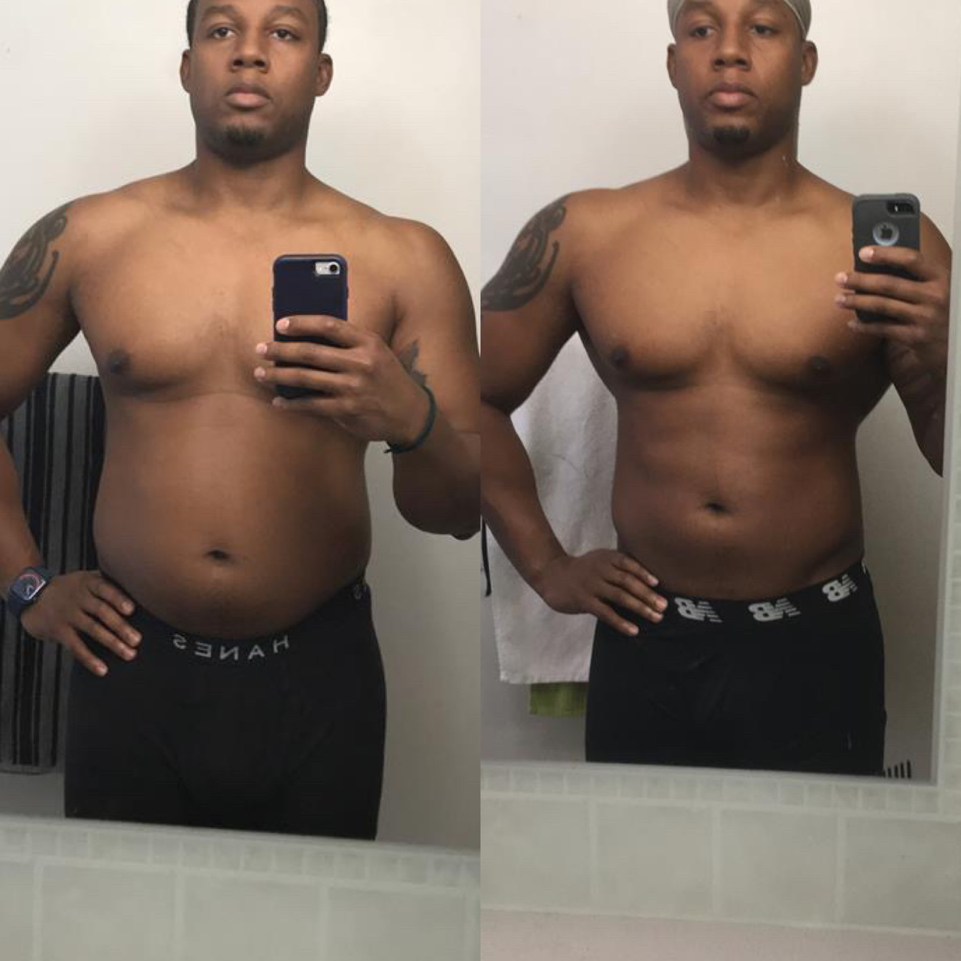 Client transformation before and after - Fast Fuel Fit Method