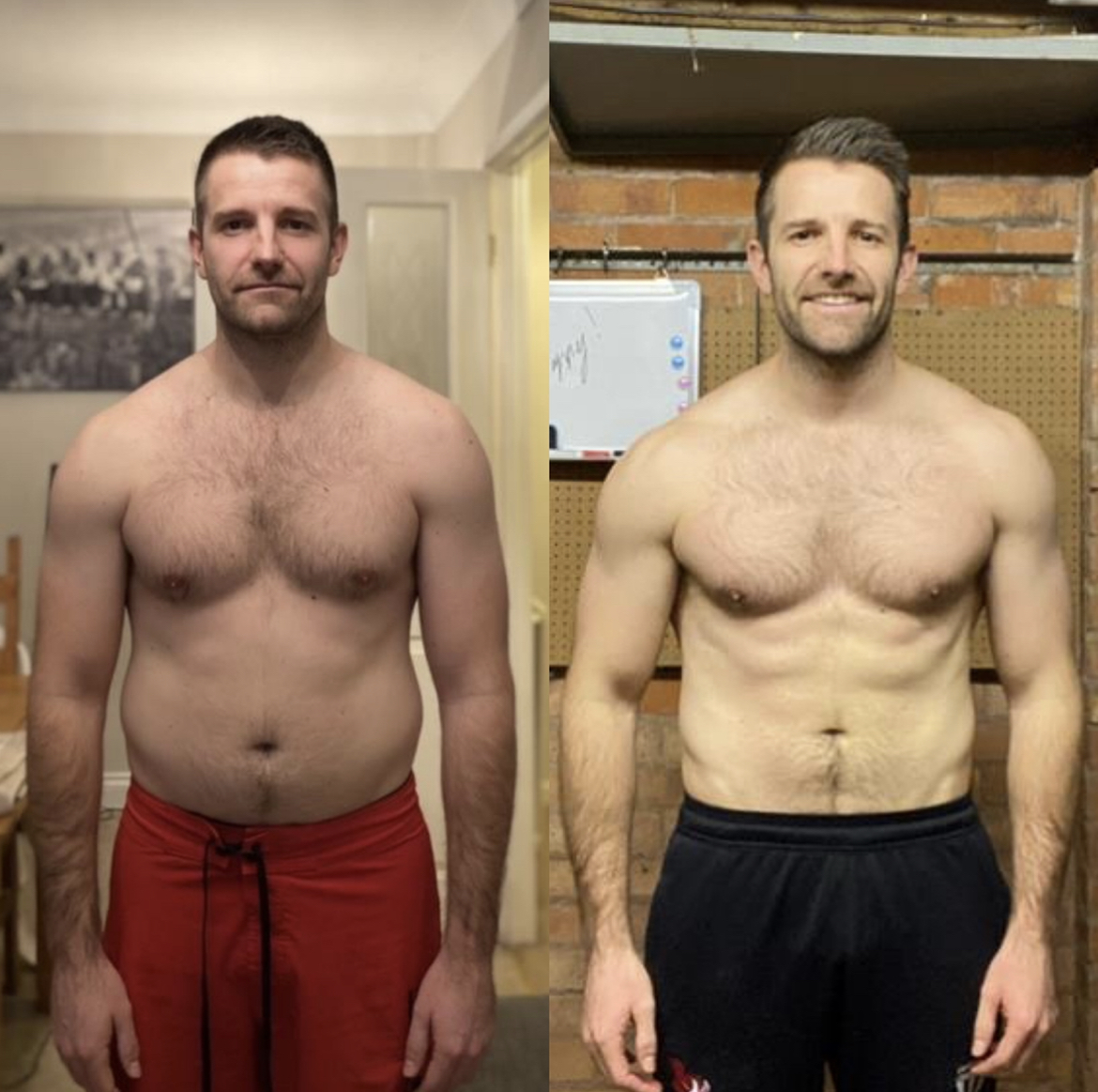 Client transformation before and after - Fast Fuel Fit Method