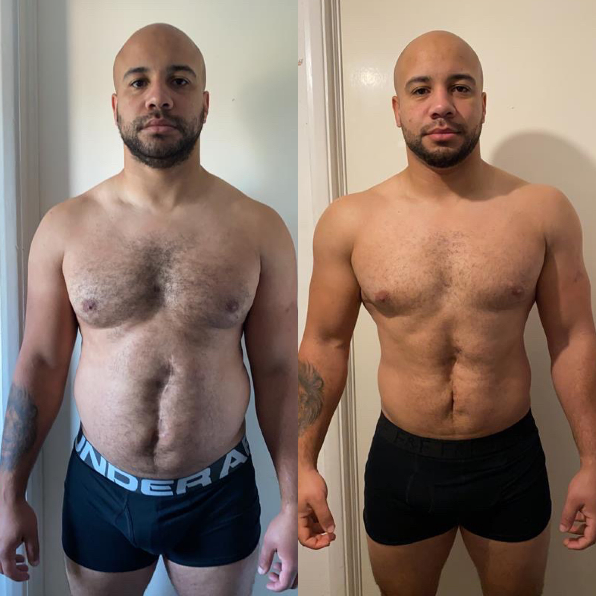 Client transformation before and after - Fast Fuel Fit Method