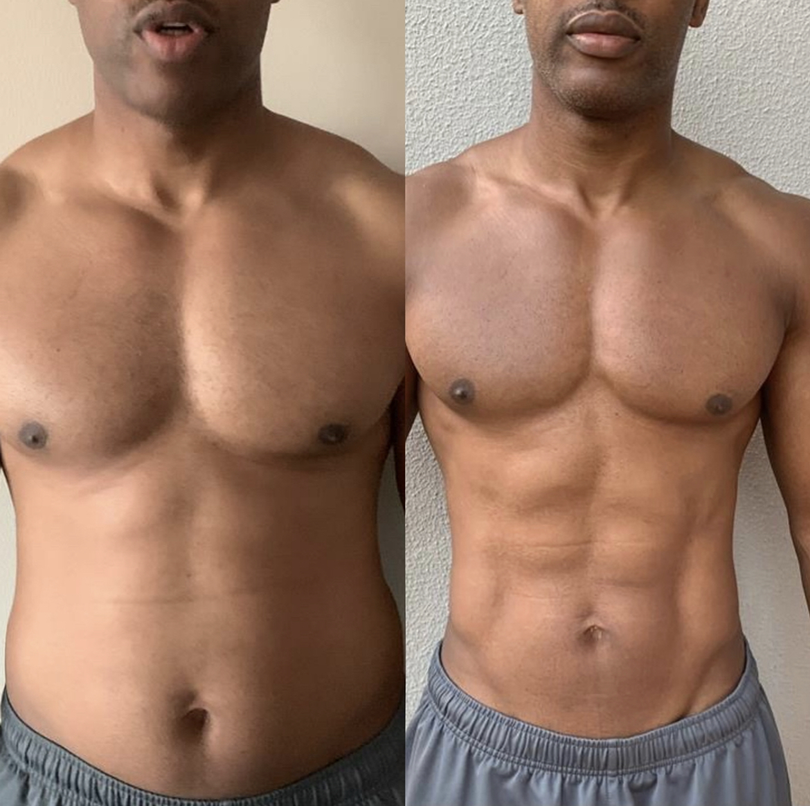 Client transformation before and after - Fast Fuel Fit Method