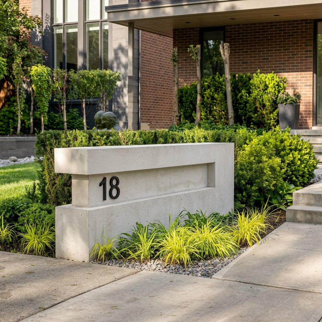 The Cantilever Address Wall