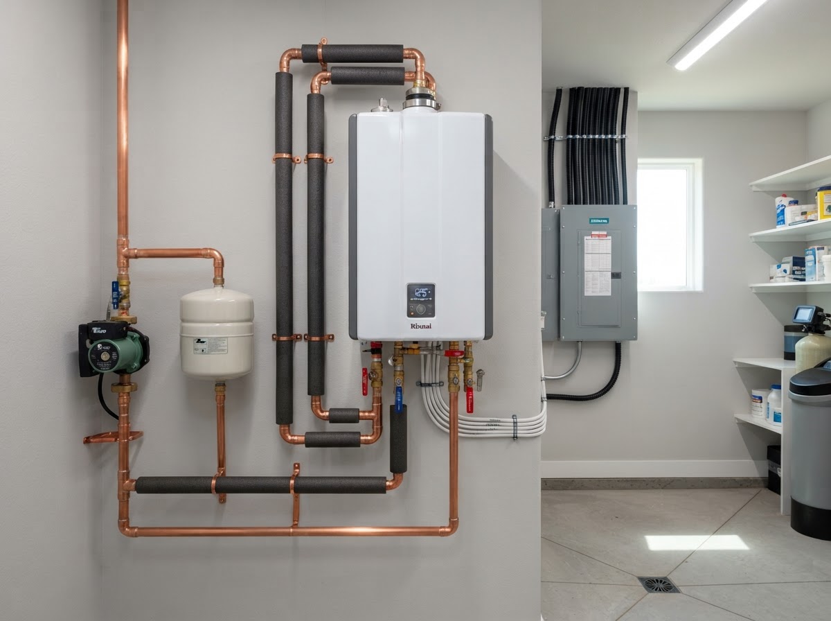 Plumbing repairs and water heater