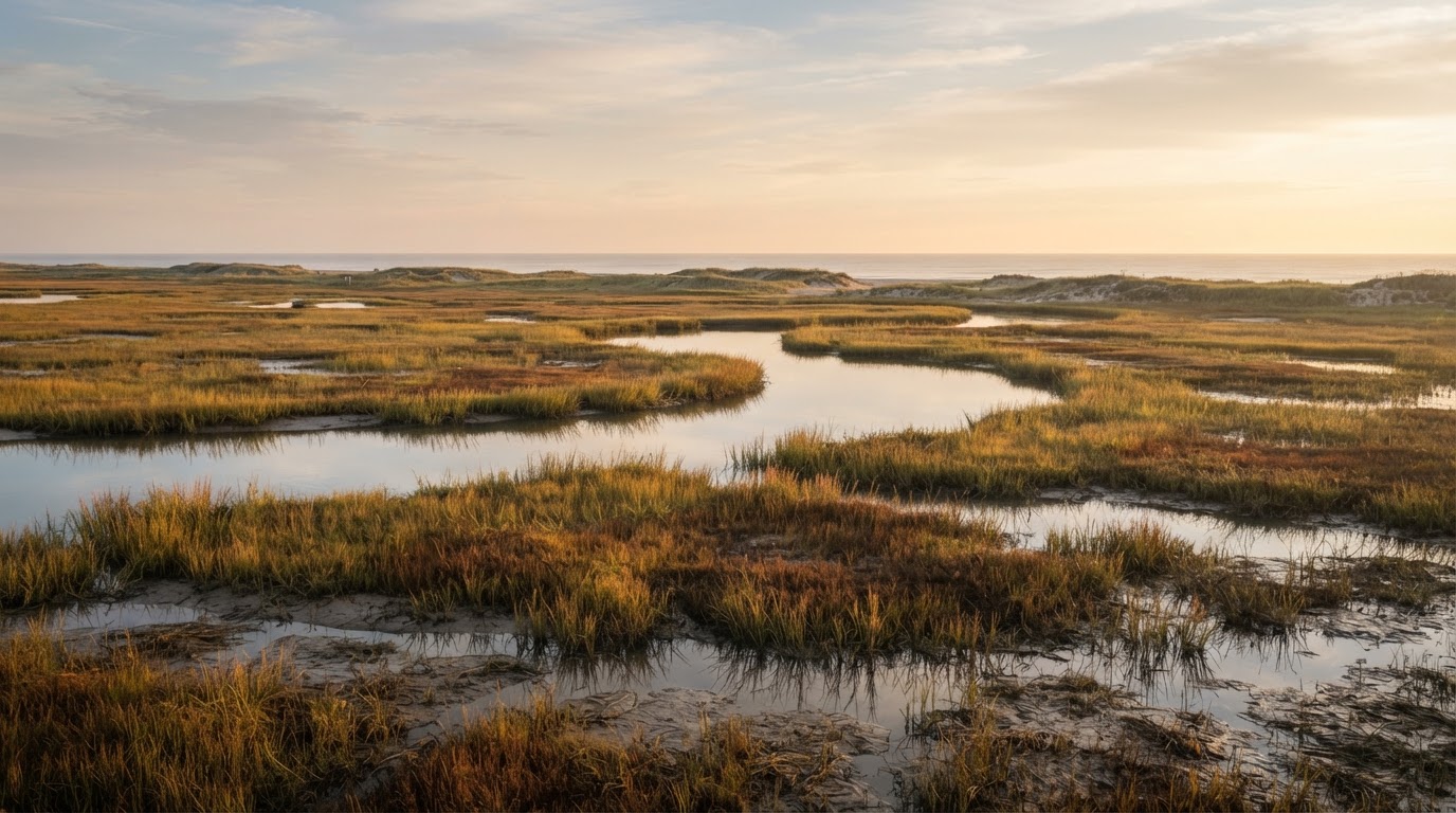 Coastal Delaware landscape near Fenwick Island