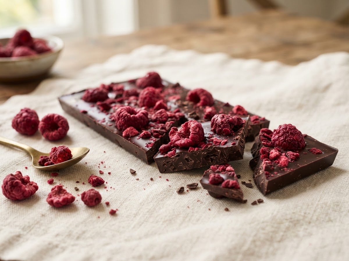 Freeze Dried Raspberry Bar