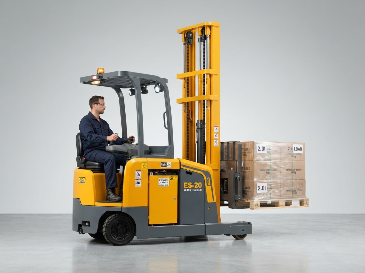 Triton XA Series Stand-on & Sideways-Seated Pallet Stacker 2.0t
