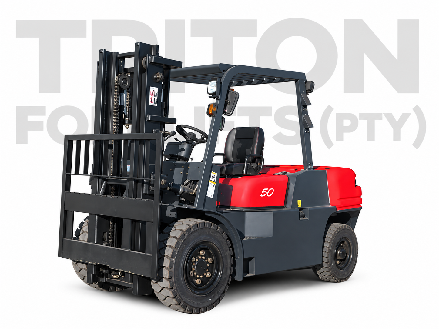 Triton 5.0T Dual-Chain Industrial Forklift